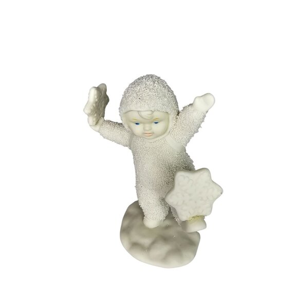 Department 56 Snowbaby Figurine "Snowflakes Are Special" 2001 Collectible - Picture 7 of 12